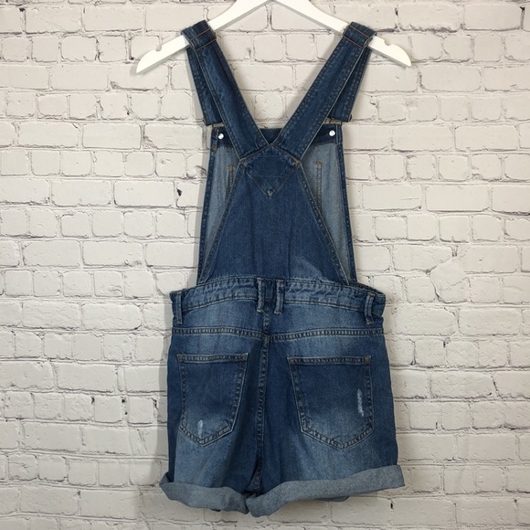 NWT Forever 21 Los Angeles overall short - Picture 3 of 7